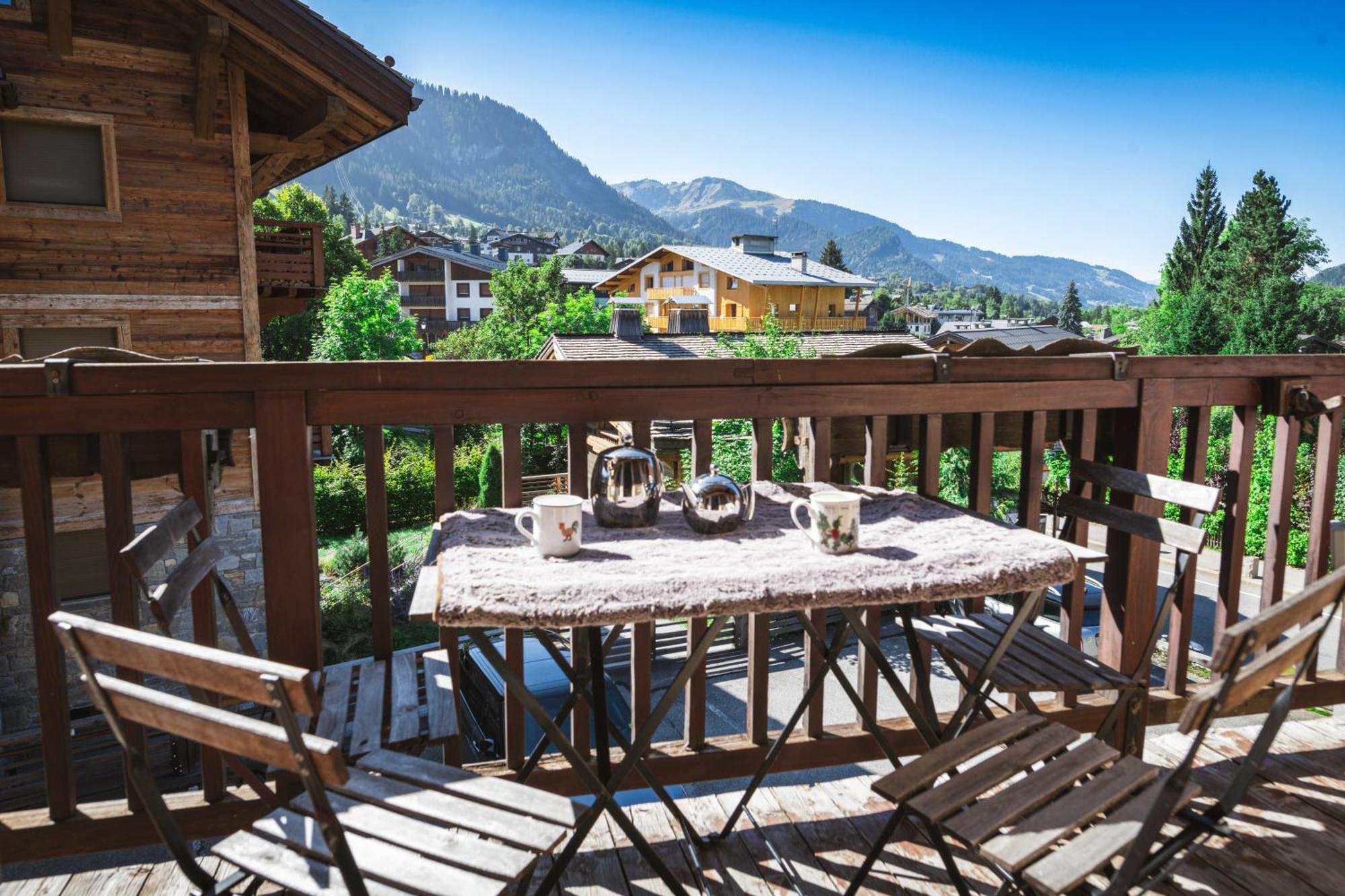 Warm 2-Bedroom Apartment Near The Tourist Office Megève Kültér fotó