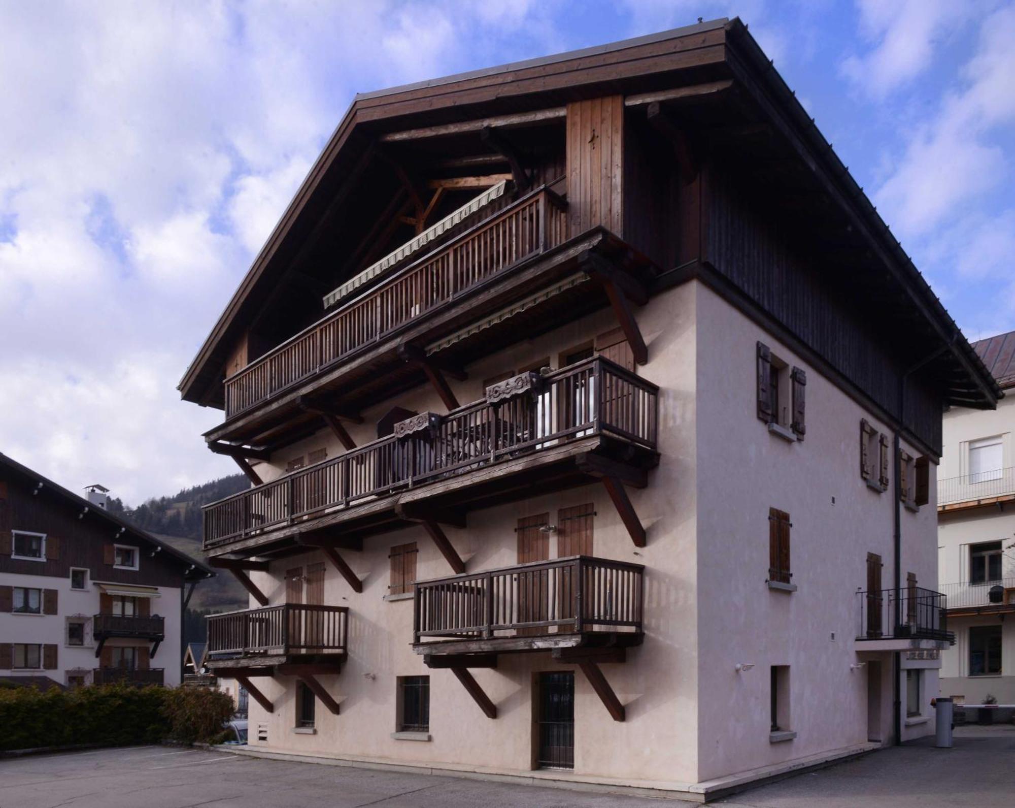 Warm 2-Bedroom Apartment Near The Tourist Office Megève Kültér fotó